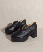 Load image into Gallery viewer, OASIS SOCIETY Sarah - Buckled Platform Loafers
