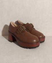 Load image into Gallery viewer, OASIS SOCIETY Sarah - Buckled Platform Loafers
