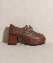 Load image into Gallery viewer, OASIS SOCIETY Sarah - Buckled Platform Loafers
