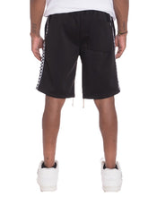 Load image into Gallery viewer, Weiv Mens Checkered Stripe Track Shorts
