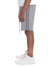 Load image into Gallery viewer, Weiv Mens Checkered Stripe Track Shorts
