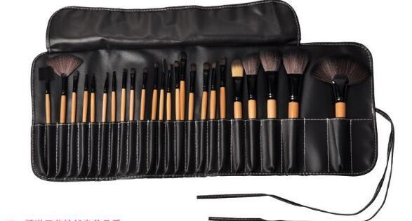 24 Pc Ser - Makeup Brush Sets Professional Cosmetics Brushes Eyebrow Powder Foundation Shadows Pinceaux Make Up Tools