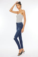 Load image into Gallery viewer, High Rise Piecing Detail Super Skinny Jeans
