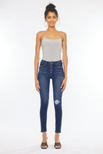 Load image into Gallery viewer, High Rise Piecing Detail Super Skinny Jeans
