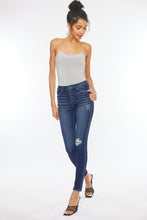 Load image into Gallery viewer, High Rise Piecing Detail Super Skinny Jeans
