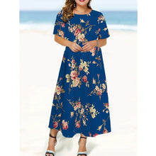 Load image into Gallery viewer, 13 Styles - Women‘s Beach Dress Floral Pattern Loose A-Line Evening Dresses Ti Amo I love you
