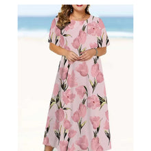 Load image into Gallery viewer, 13 Styles - Women‘s Beach Dress Floral Pattern Loose A-Line Evening Dresses Ti Amo I love you
