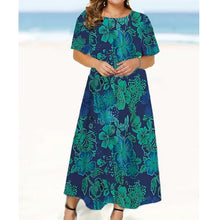 Load image into Gallery viewer, 13 Styles - Women‘s Beach Dress Floral Pattern Loose A-Line Evening Dresses Ti Amo I love you
