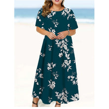 Load image into Gallery viewer, 13 Styles - Women‘s Beach Dress Floral Pattern Loose A-Line Evening Dresses Ti Amo I love you
