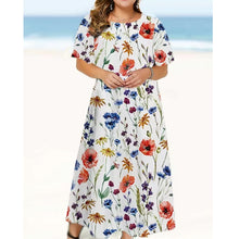 Load image into Gallery viewer, 13 Styles - Women‘s Beach Dress Floral Pattern Loose A-Line Evening Dresses Ti Amo I love you
