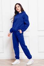 Load image into Gallery viewer, Drop Shoulder Long Sleeve Hoodie and Pants Set
