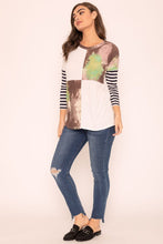 Load image into Gallery viewer, Plus Tie Dye Color Block Tunic
