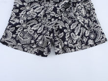 Load image into Gallery viewer, Womens Summer Sexy All Match Embroidered Bow Tie Culottes
