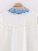 Load image into Gallery viewer, Womens Casual Loose Design Contrast Color Jacket
