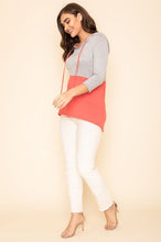 Load image into Gallery viewer, Two Tone Color Block Hoodie

