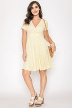 Load image into Gallery viewer, Surplice Ditsy Floral Midi Dress
