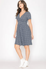 Load image into Gallery viewer, Surplice Ditsy Floral Midi Dress
