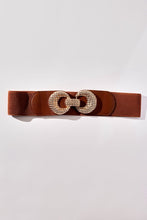 Load image into Gallery viewer, Double Bucklet Stretch Fashion Belt
