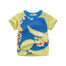 Load image into Gallery viewer, 14 Styles -  Kids - Boys - 3D Cartoon T-shirt - Animal / Dinosaur / Shark T Shirt Tops Tees Ti Amo I love you
