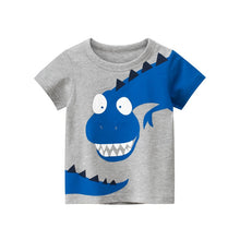 Load image into Gallery viewer, 14 Styles -  Kids - Boys - 3D Cartoon T-shirt - Animal / Dinosaur / Shark T Shirt Tops Tees Ti Amo I love you
