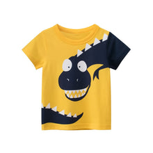 Load image into Gallery viewer, 14 Styles -  Kids - Boys - 3D Cartoon T-shirt - Animal / Dinosaur / Shark T Shirt Tops Tees Ti Amo I love you
