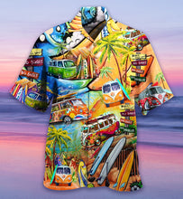 Load image into Gallery viewer, 14 Styles - Mens - Short Sleeve Oversize Hawaiian Summer Shirts Ti Amo I love you
