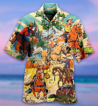 Load image into Gallery viewer, 14 Styles - Mens - Short Sleeve Oversize Hawaiian Summer Shirts Ti Amo I love you
