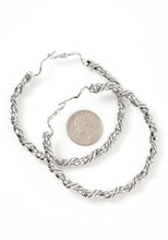 Load image into Gallery viewer, SOPHISTICATED TWISTED TEXTURED HOOPS
