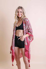 Load image into Gallery viewer, Touch of Morroco Tapestry Tassel Kimono
