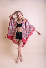 Load image into Gallery viewer, Touch of Morroco Tapestry Tassel Kimono
