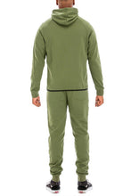 Load image into Gallery viewer, Mens Full Zip Sweat Pant Sweat Set
