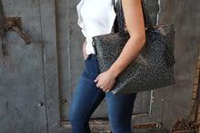 Load image into Gallery viewer, Jane Perforated Leather Large Tote
