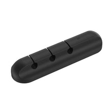 Load image into Gallery viewer, Silicone USB Cable Winder Desktop Cable Organizer Management Multipurpose Clips Cables Protector For Wired Headphones
