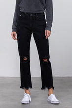 Load image into Gallery viewer, Destroyed Straight Jeans
