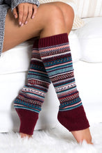 Load image into Gallery viewer, Short Fairisle Legwarmer
