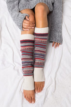 Load image into Gallery viewer, Short Fairisle Legwarmer
