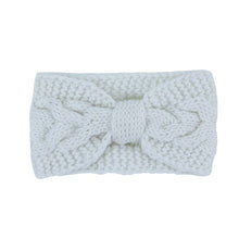 Load image into Gallery viewer, Winter Crochet Bow Twisted Head Band
