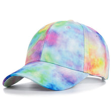 Load image into Gallery viewer, 15 Colors - Tie-Dye Baseball Hat Ti Amo I love you
