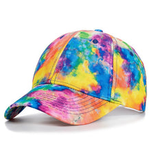 Load image into Gallery viewer, 15 Colors - Tie-Dye Baseball Hat Ti Amo I love you
