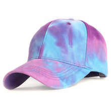 Load image into Gallery viewer, 15 Colors - Tie-Dye Baseball Hat Ti Amo I love you
