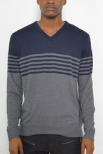 Load image into Gallery viewer, Weiv Mens Knit VNeck Pullover Sweater
