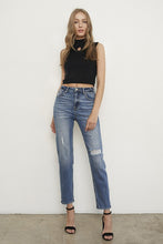 Load image into Gallery viewer, High Rise Girlfriend Jeans
