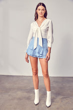 Load image into Gallery viewer, Front Tie Long Sleeve Top
