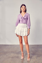 Load image into Gallery viewer, Front Tie Long Sleeve Top
