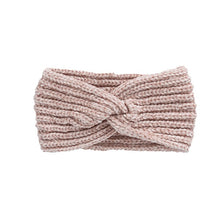 Load image into Gallery viewer, Knitted Bow Winter Head Band
