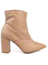 Load image into Gallery viewer, Pointed Toe Bootie with a Block Heel
