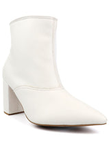 Load image into Gallery viewer, Pointed Toe Bootie with a Block Heel
