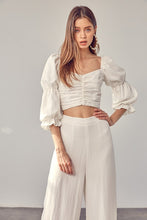Load image into Gallery viewer, Ruffle Ruched Front Top
