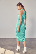 Load image into Gallery viewer, Wrap Cross Neck Dress
