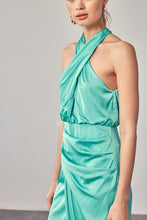 Load image into Gallery viewer, Wrap Cross Neck Dress
